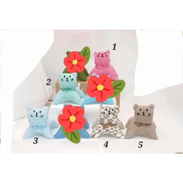 Les doudous chats , peluches , poupées , tricot mains , acrylique