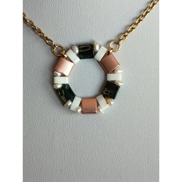 Collier perles tila a699