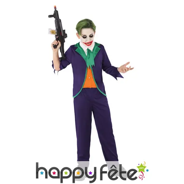 Tenue de fou de cinéma pour enfant