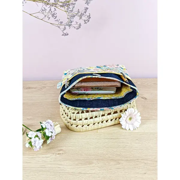 Organisateur de sac à main en coton
