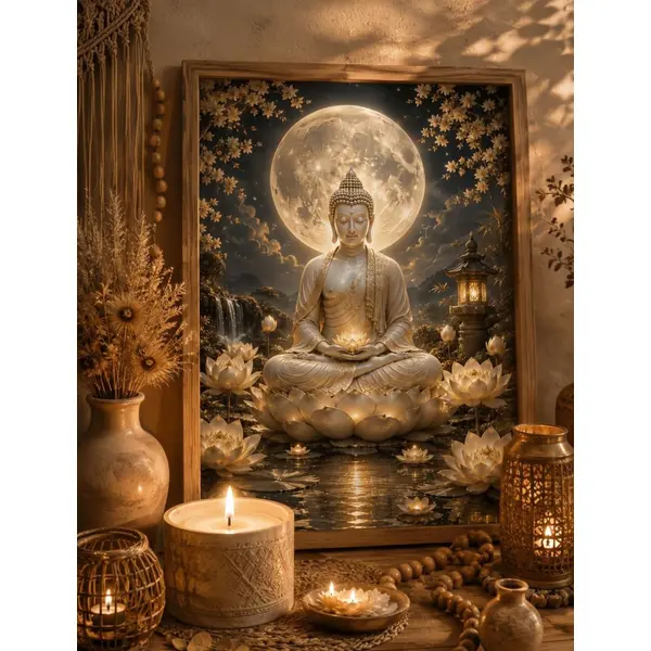 Lot de 6 affiches bouddha zen à télécharger – décoration spirituelle & méditation – pdf imprimable