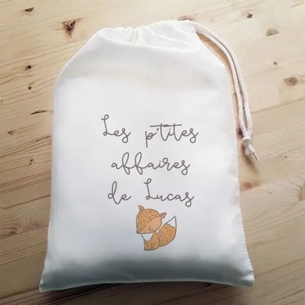 Pochon personnalisable Renard