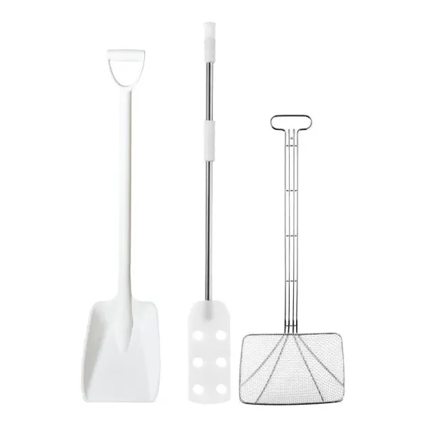 pelle géante polypropylène blanche 115 cm