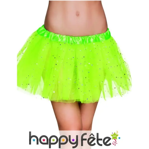 Tutu vert étoilé pour femme