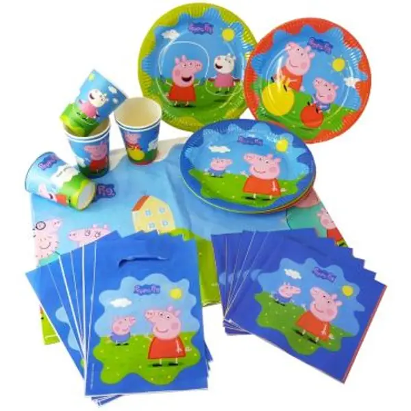 Kit Anniversaire 25 Pièces - Peppa Pig