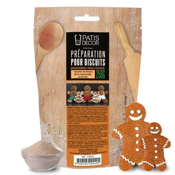 Préparation biscuits en pain d'épices - 250 g