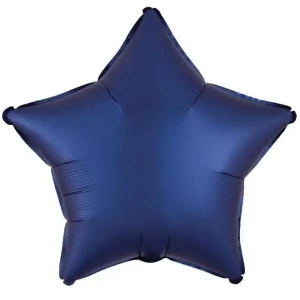 1 Ballon Étoile Pastel - Bleu Marine