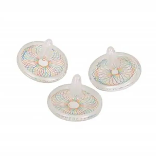 Sachet de 8 Toupies - Spirales Phosphorescentes