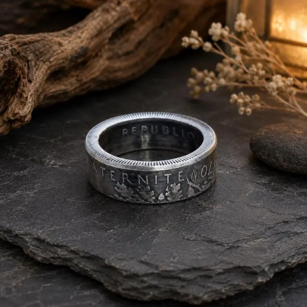 Bague 5 francs la semeuse
