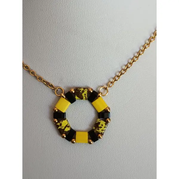 Collier perles tila a696