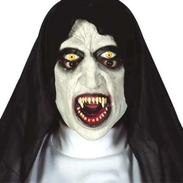 Masque en latex de Nonne - Zombie - Adulte