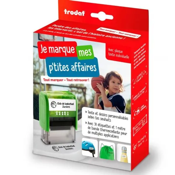 Tampon pour marquage de vêtements / objetsKO