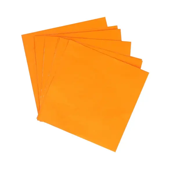 Papier d'emballage en aluminium pour bonbons et chocolats (x50)