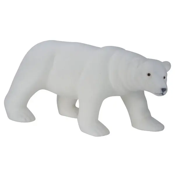 Ours blanc décoratif - 68cm
