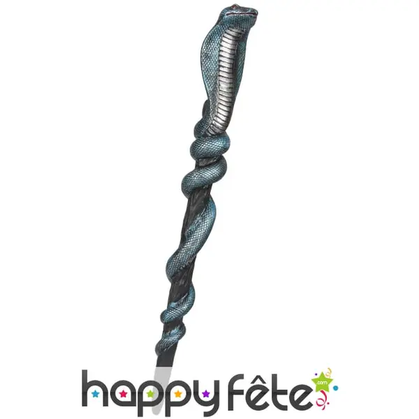 Sceptre serpent enroulé, 64cm