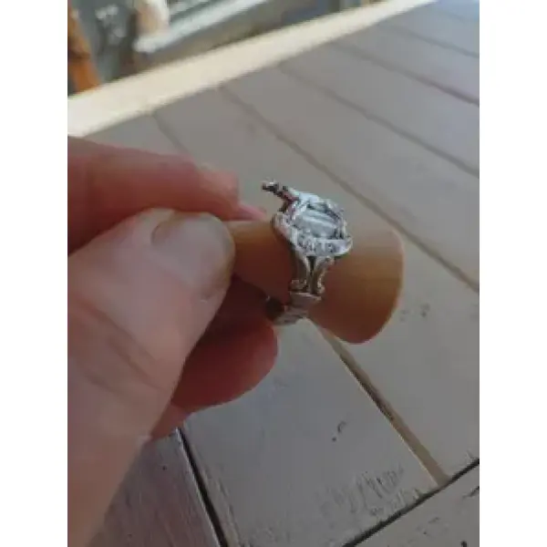 Bague, manche de cuillère "capri"