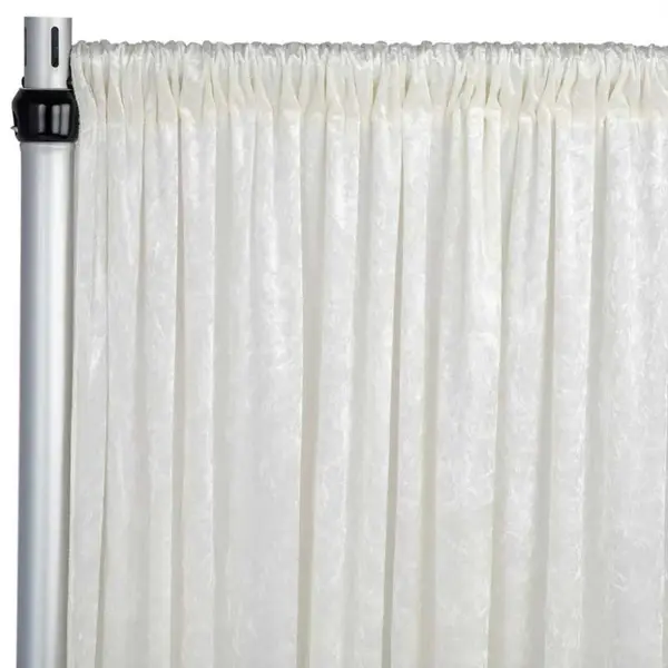 Backdrop Velours ivoire 3 x 3 mètres