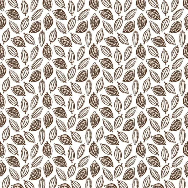 Feuilles transfert cabosses de cacao (x5)