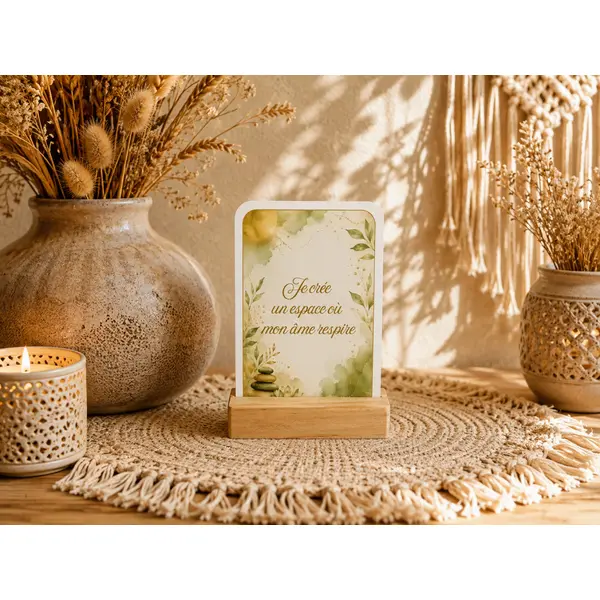 Lot de 30 cartes d'affirmations positives – développement personnel – cartes de motivation et de bien-être