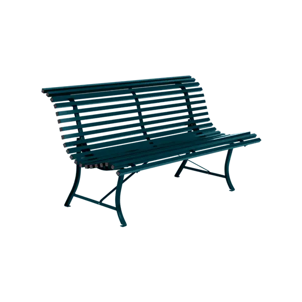 Banc Louisiane bleu acapulco 150 cm