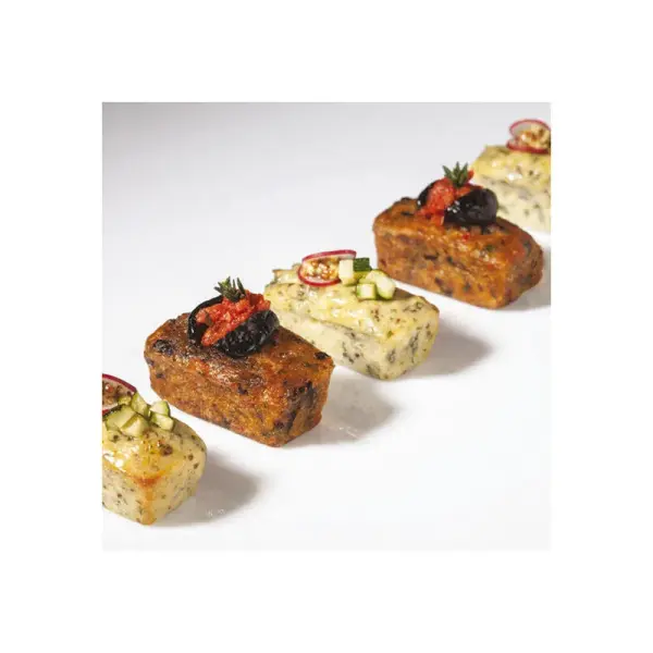 Flexipan 60x40 plaque de 56 mini-cakes droits bouchée 5x2.5 cm