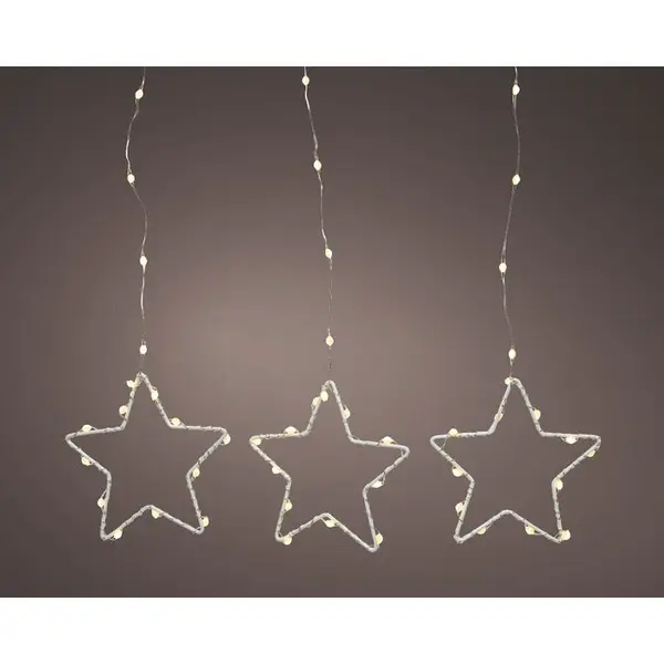 Décoration de Noël Chute 459 micro LED blanches 1.8m