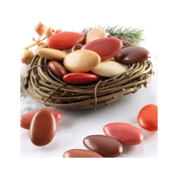 Dragées originales ivoire et marron les dragées d'hiver 1kg