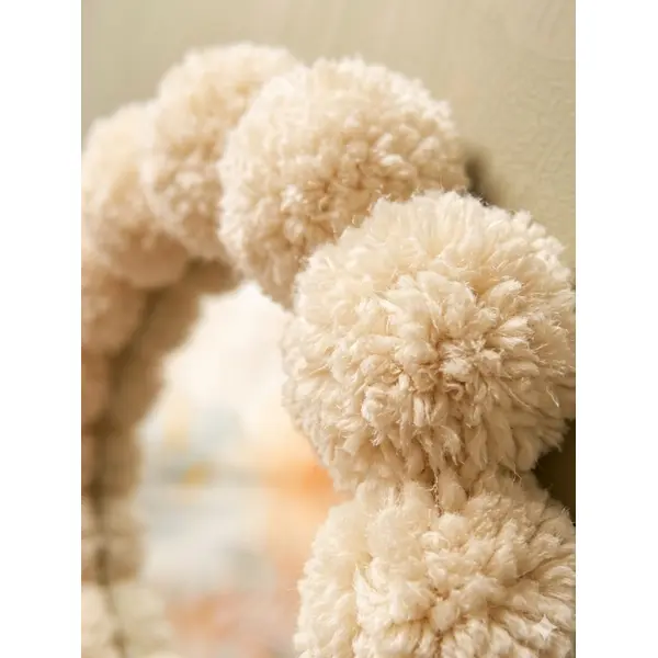 Miroir pompons