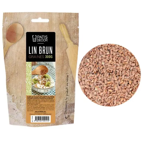 Graines de lin brun 300 g