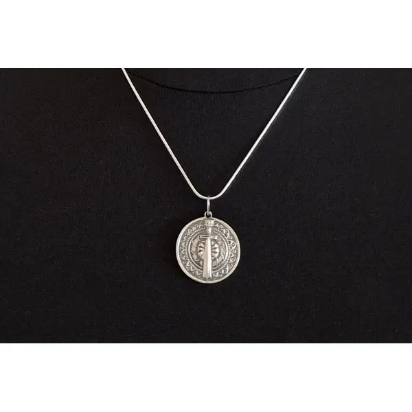 Pendentif en argent sterling vardan mamikonyan & signe de l’éternité
