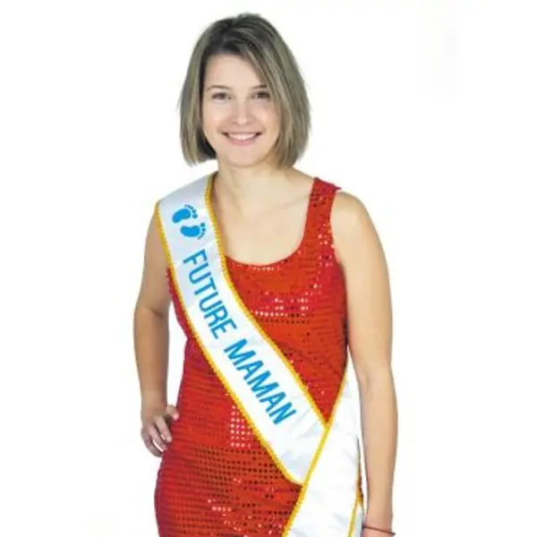 Écharpe Miss Future Maman Bleue