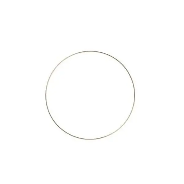 Cercle à Décorer en Métal doré - 40 cm