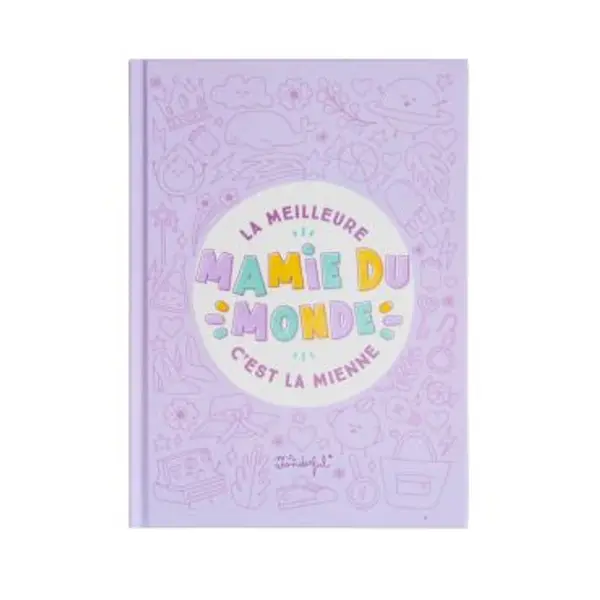 Livre à personnaliser – Meilleure Mamie – Mr. Wonderful