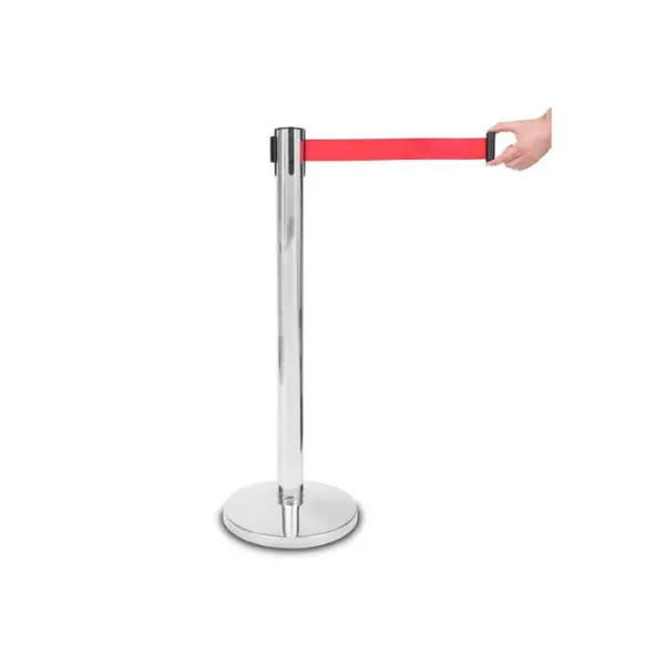 Poteaux de guidage à sangle