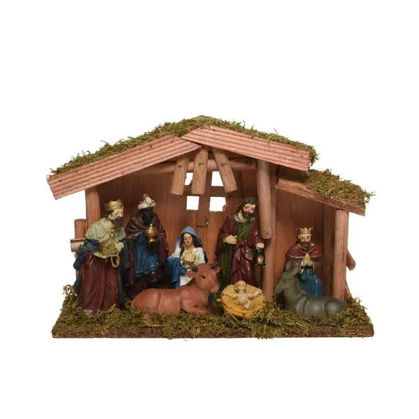 Crèche de Noël 8 personnages