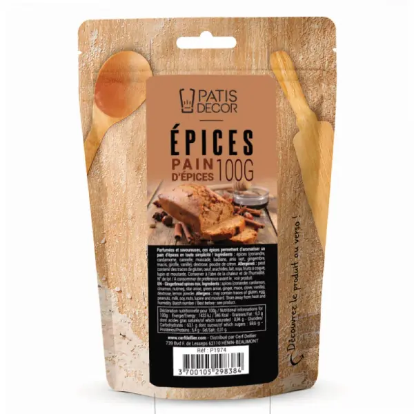 Epices pour pain d'épices 100 g