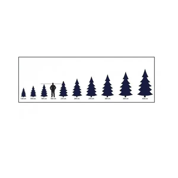 Sapin artificiel Bergen & light