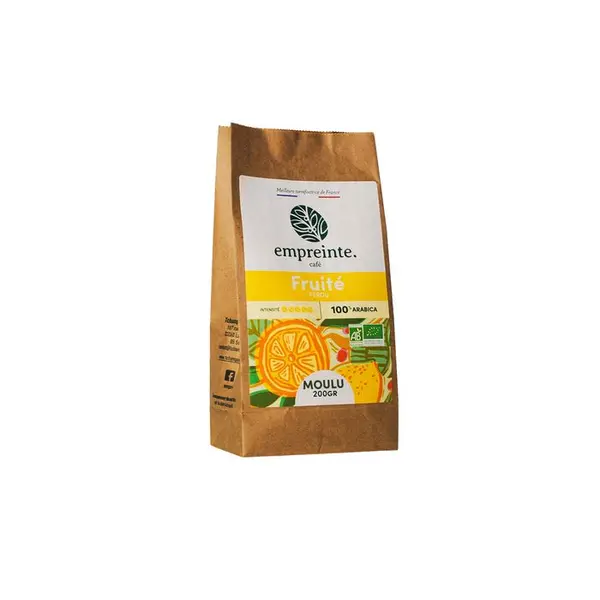 Café moulu bio 'Fruité' - 200g