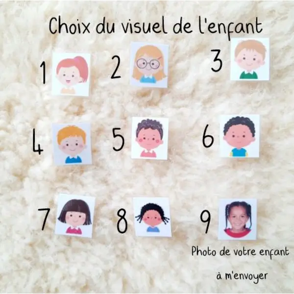 Semainier simplifié - se repérer dans les jours de la semaine - premier semainier - maternelle / nounou / crèche