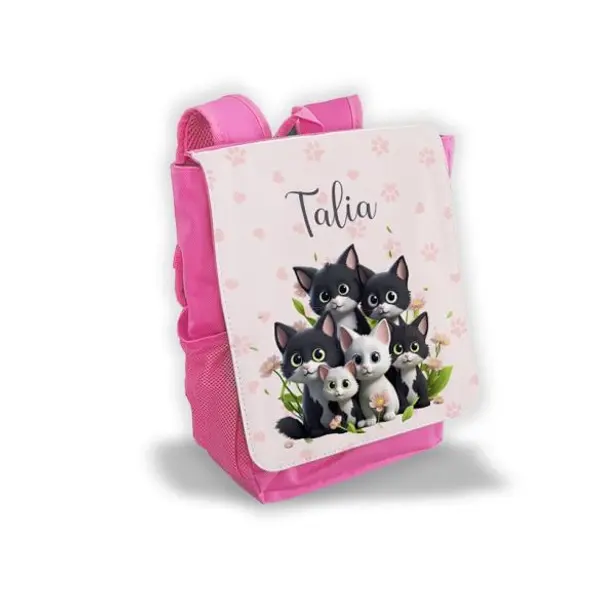 Sac à dos personnalisé pour enfant Chats