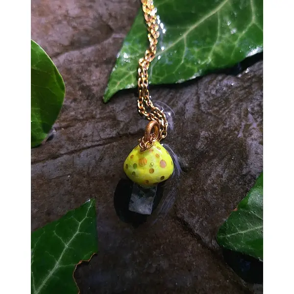 Pendentif champignon fluorescent