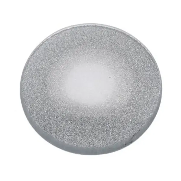 Support pour Bougie en Verre à Paillettes - Modèle Moyen - Argent