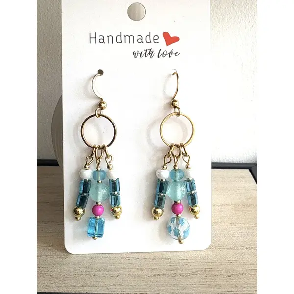 Boucles d’oreilles perles