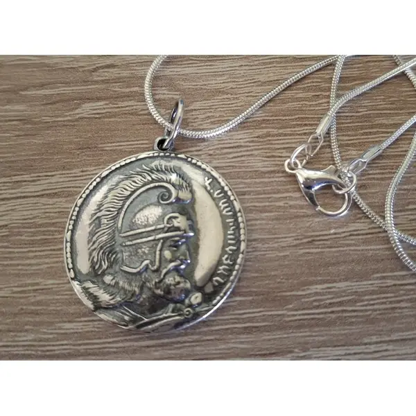 Pendentif en argent sterling vardan mamikonyan & signe de l’éternité
