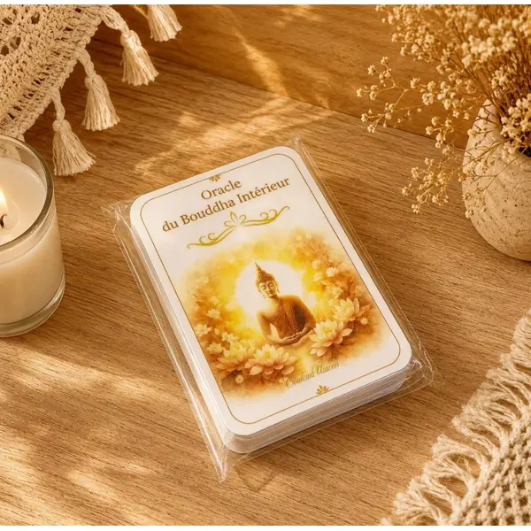 Oracle du bouddha intérieur – 44 cartes de guidance et de sagesse