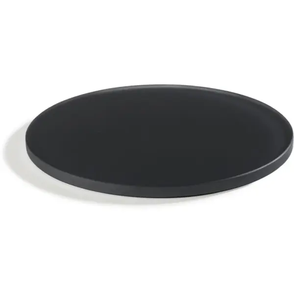 Mealplak plateau rond 30 cm anthracite