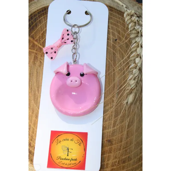Worry stone porte clés
