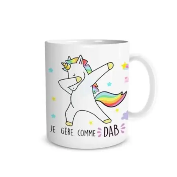 Mug Licorne - Je Gère, comme DAB