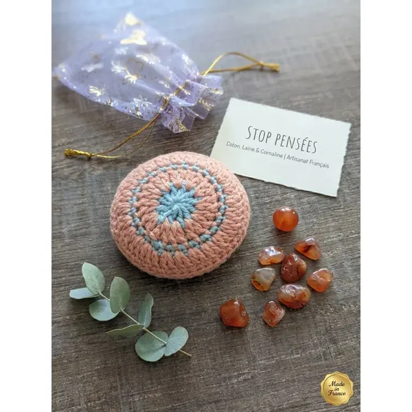 Stop pensées – support de pause mentale -coton-