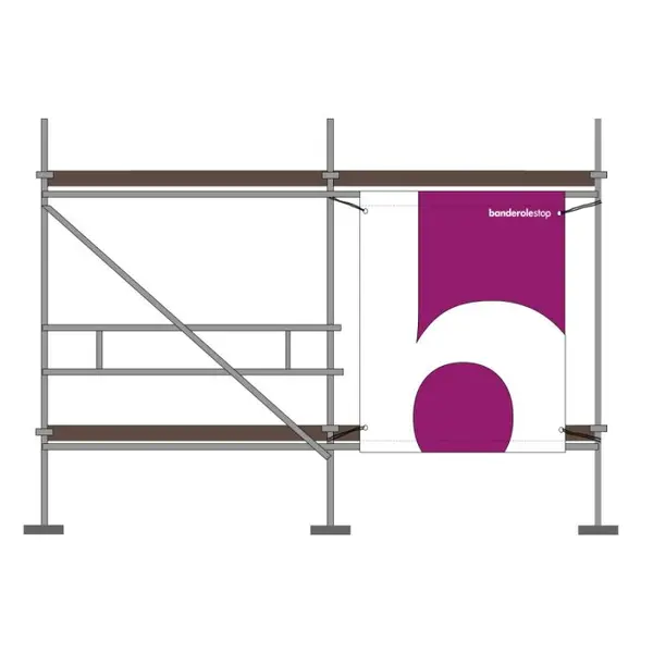 Bâche pour échafaudage Premium 200 X 206cm